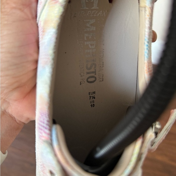 Mephisto Nikita Multicolor Leather Sneakers-Size 7.5-Like New! - Picture 8 of 13